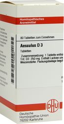 AESCULUS D 3 Tabletten
