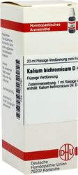 KALIUM BICHROMICUM D 4 Dilution