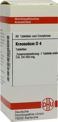 KREOSOTUM D 4 Tabletten