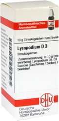 LYCOPODIUM D 3 Globuli