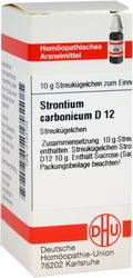 STRONTIUM CARBONICUM D 12 Globuli